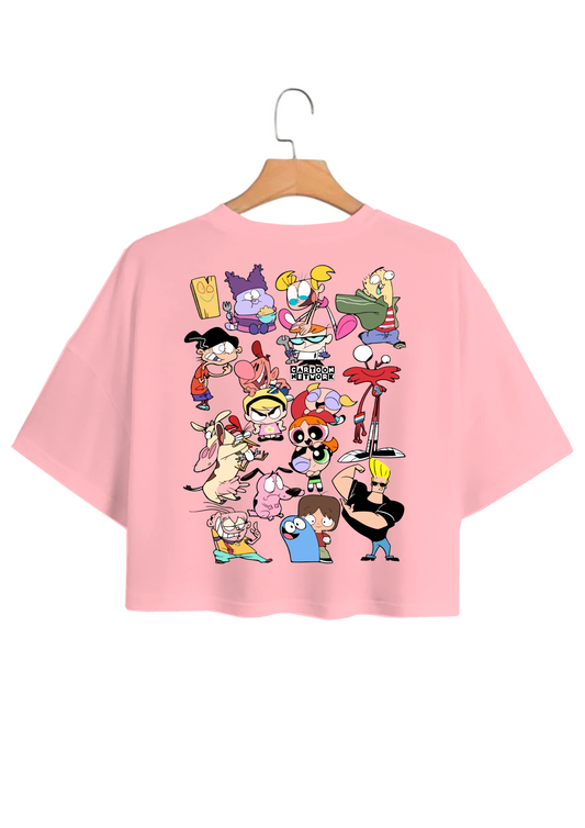 POLO CROP TOP "CARTOON NETWORK"