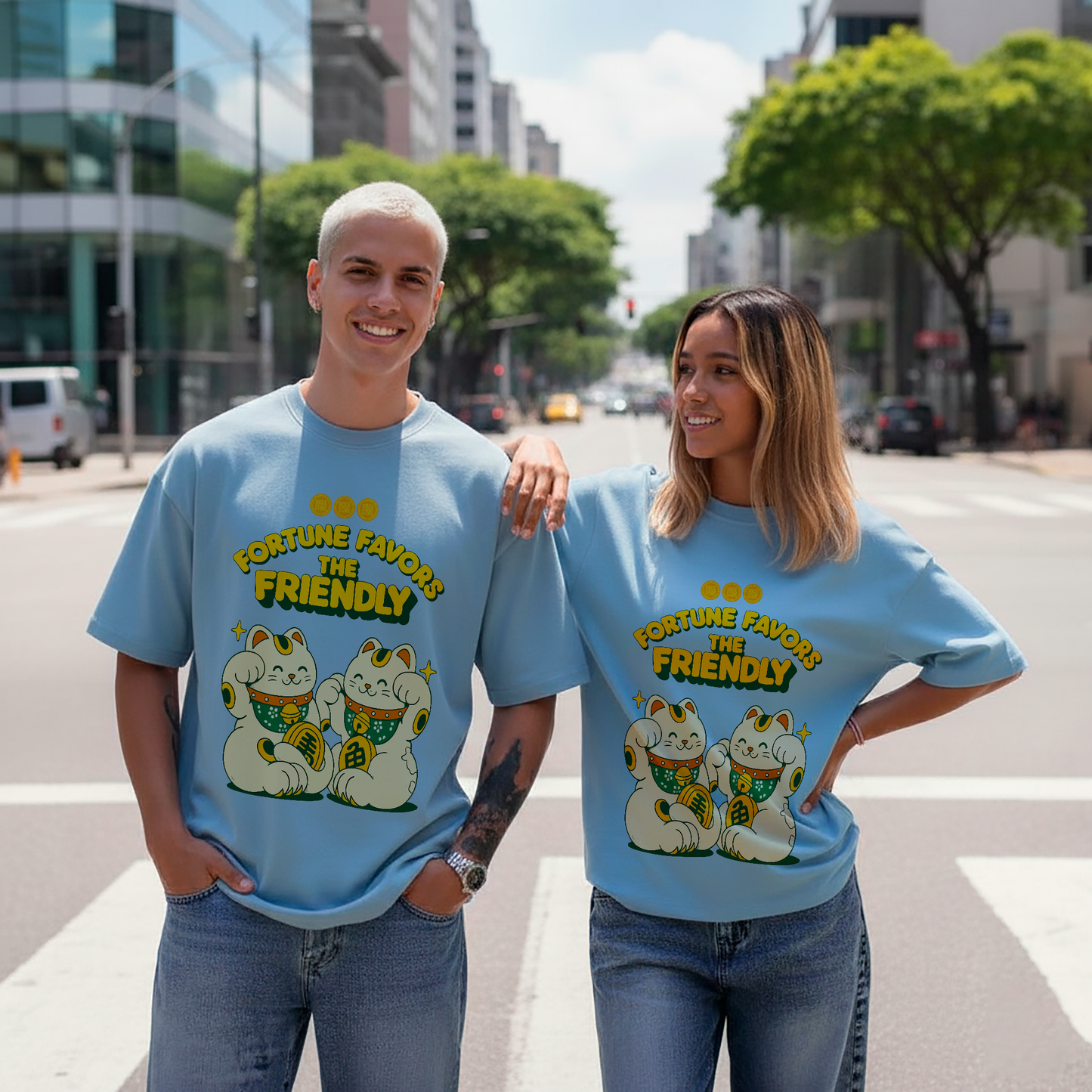 POLO OVERSIZE "FORTUNE"