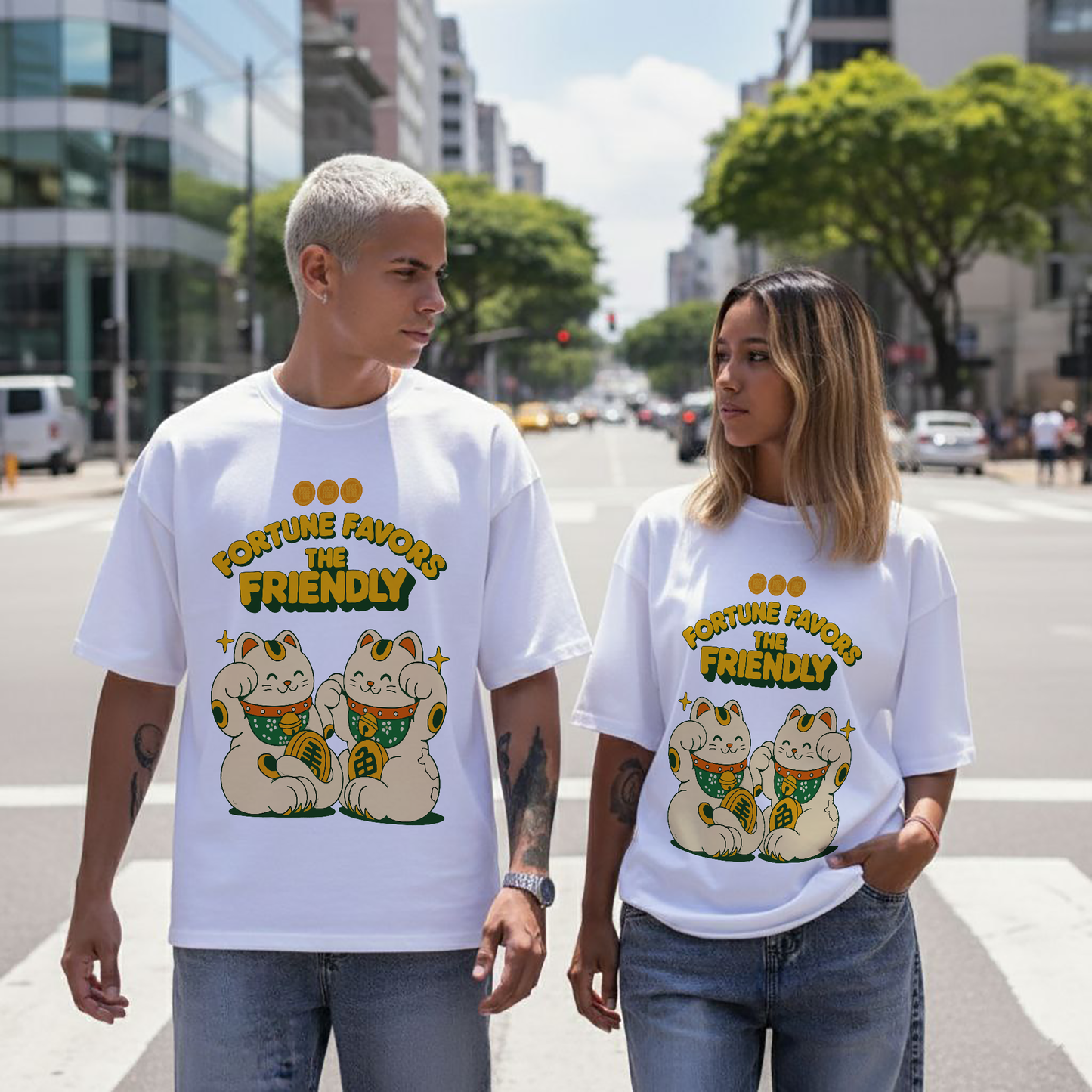 POLO OVERSIZE "FORTUNE"