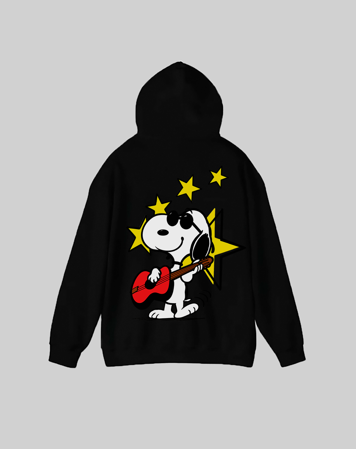 POLERA OVERSIZE "SNOOPY ROCKSTAR"