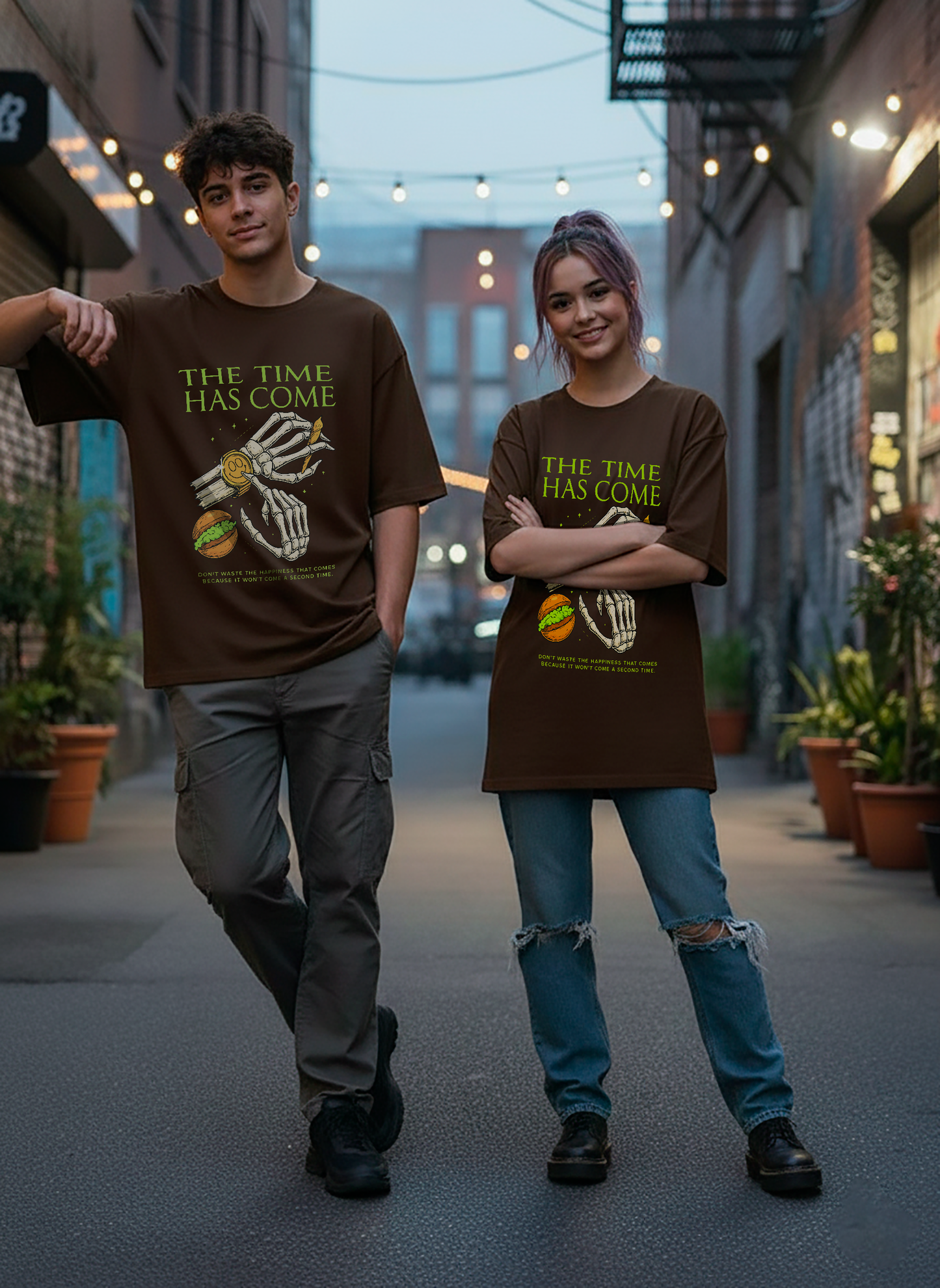 POLO OVERSIZE "THE TIME HAS COME"