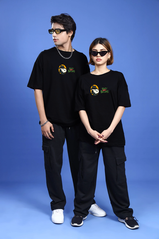 POLO OVERSIZE "MANY FACES OF SNOOPY"