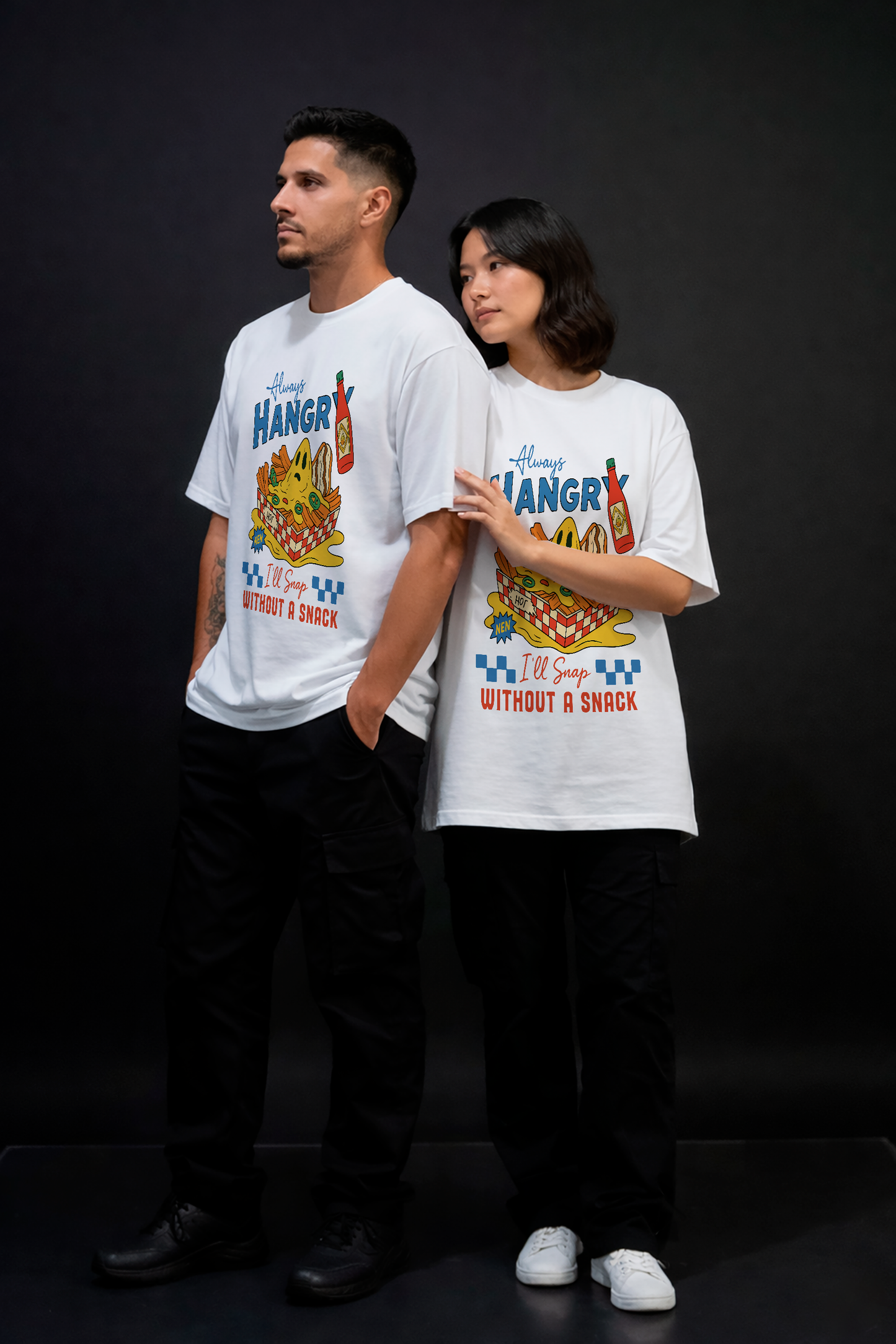 POLO OVERSIZE "HANGRY"