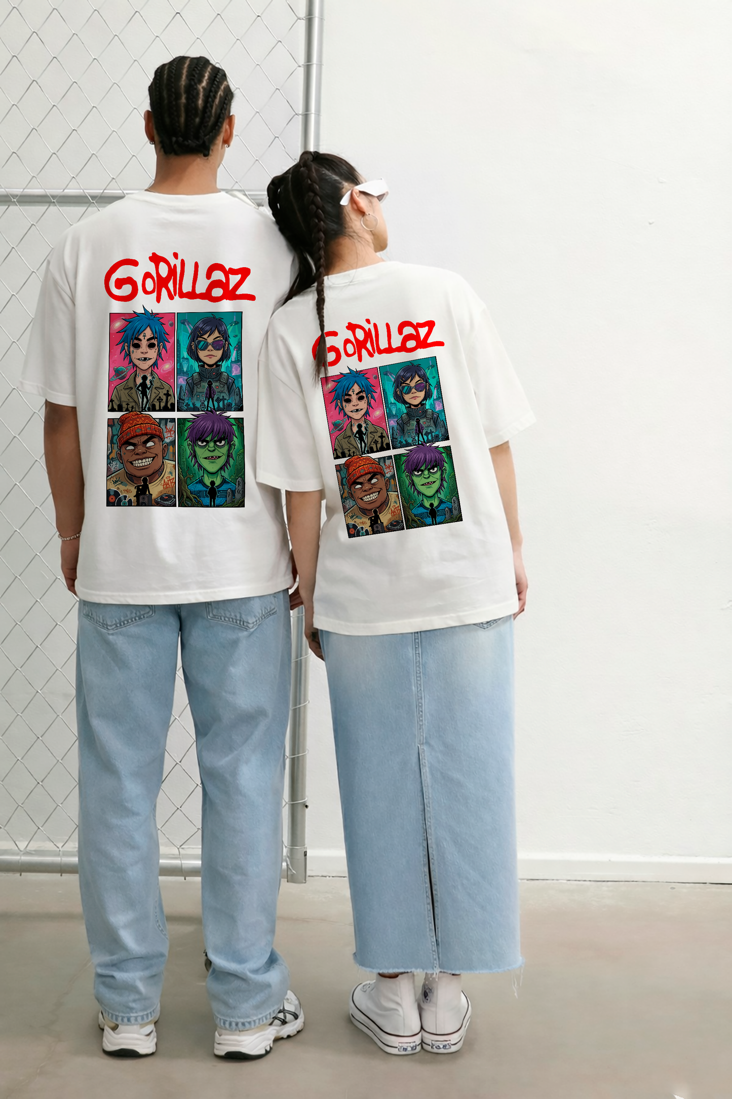 POLO OVERSIZE "GORILLAZ MULTI-VERSE EDITION"