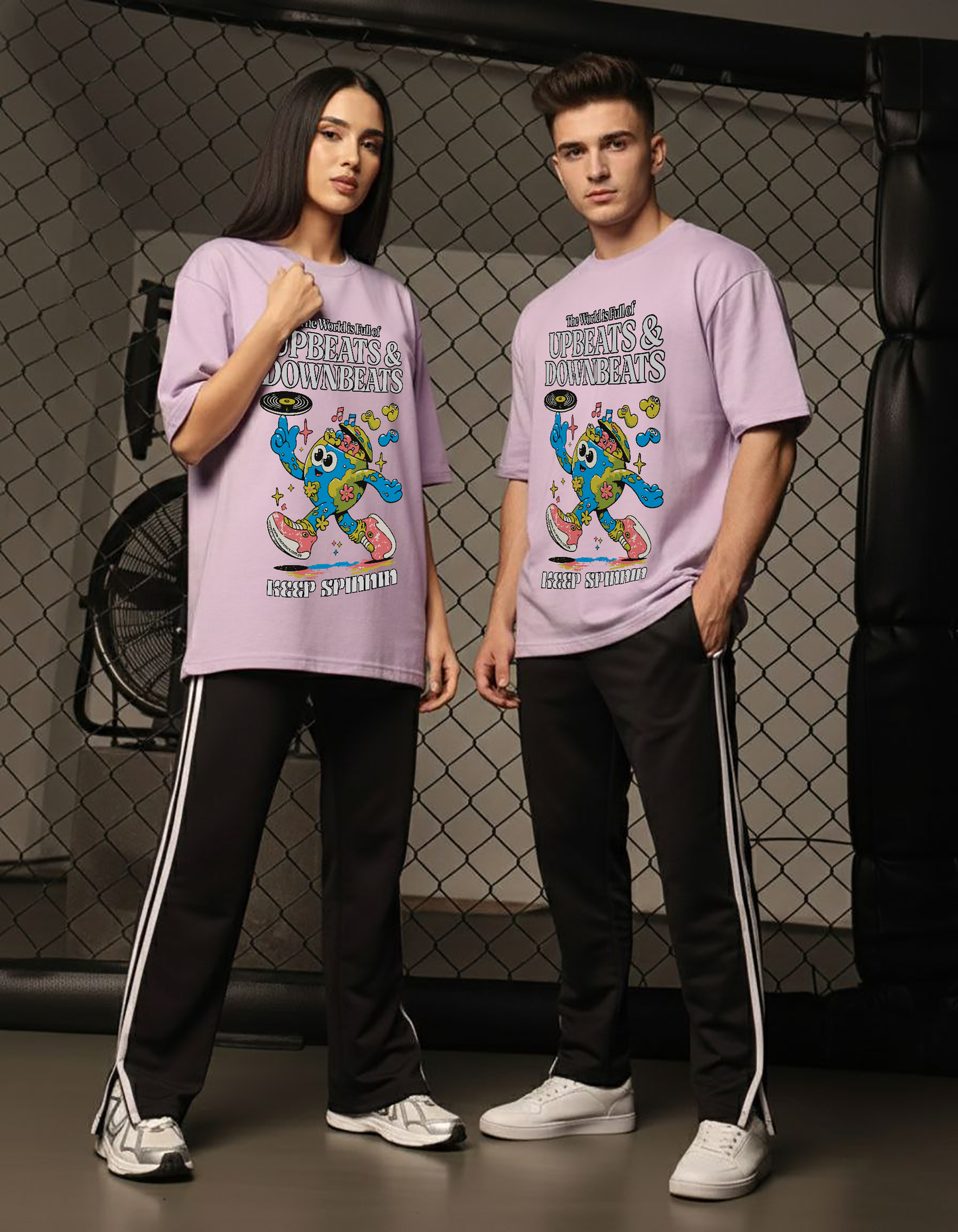 POLO OVERSIZE "UPBEATS & DOWNBEATS"