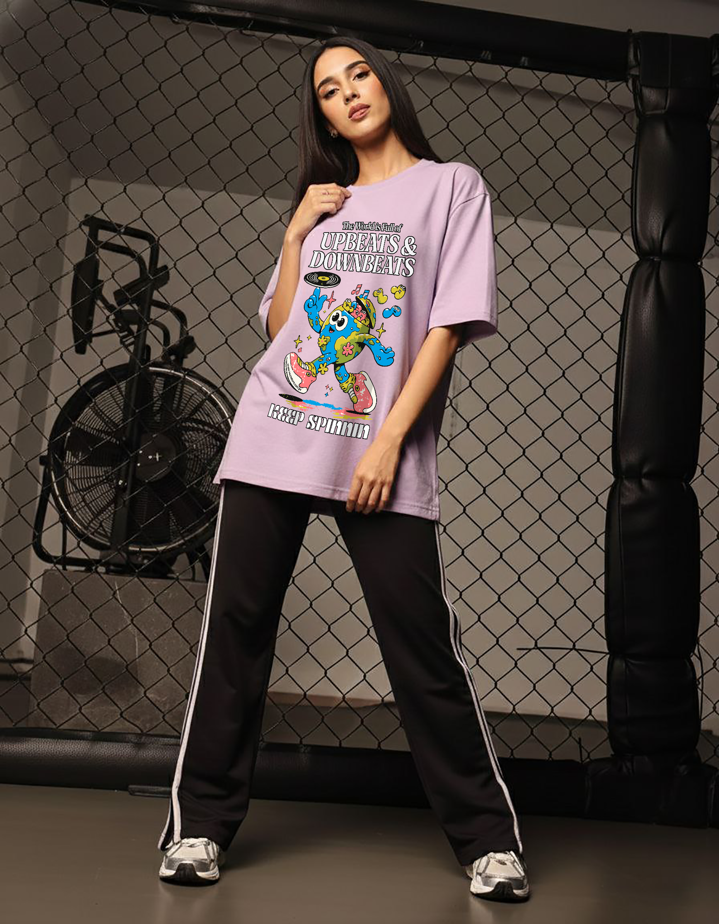 POLO OVERSIZE "UPBEATS & DOWNBEATS"