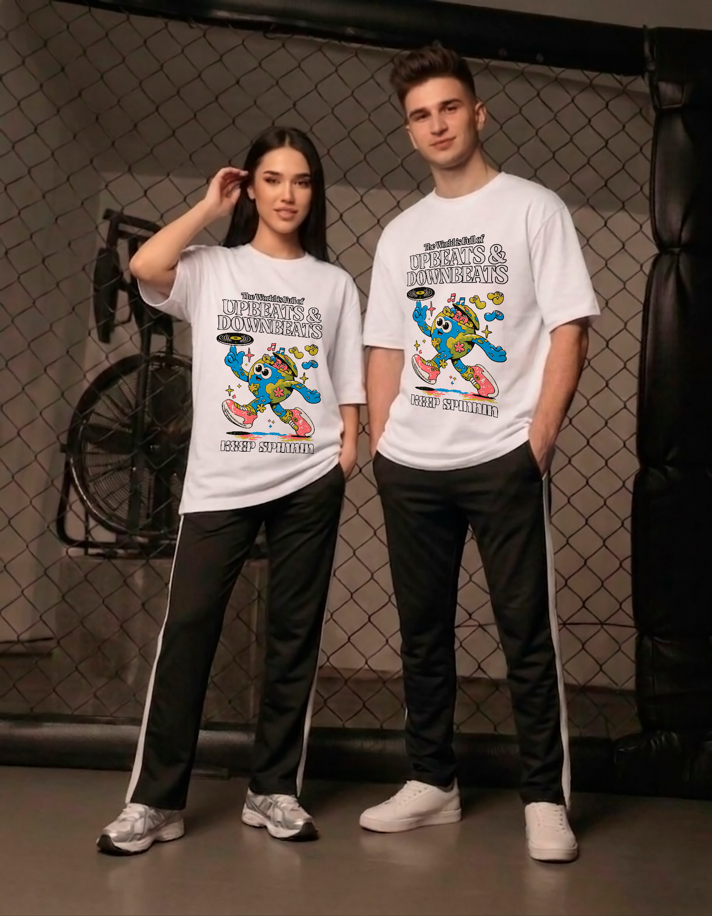 POLO OVERSIZE "UPBEATS & DOWNBEATS"