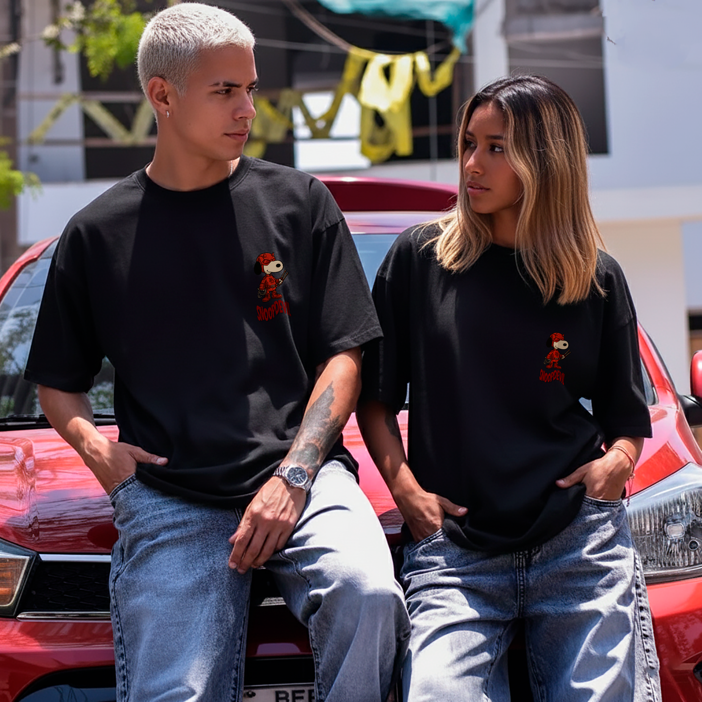 POLO OVERSIZE "SNOOPDEVIL"