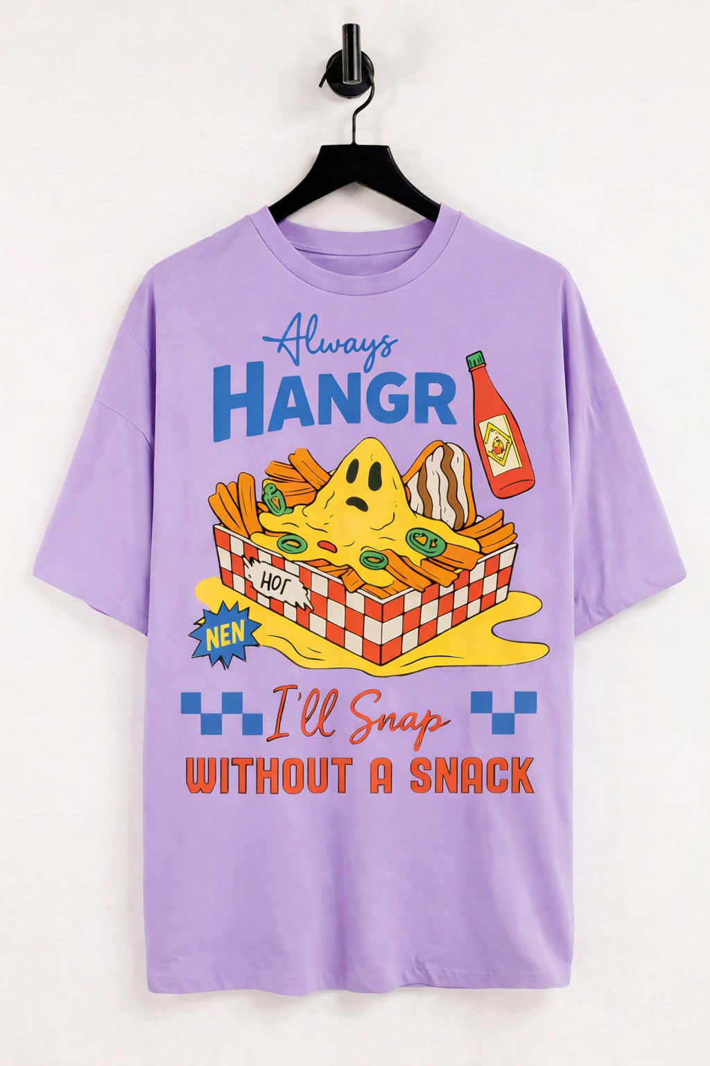 POLO OVERSIZE "HANGRY"