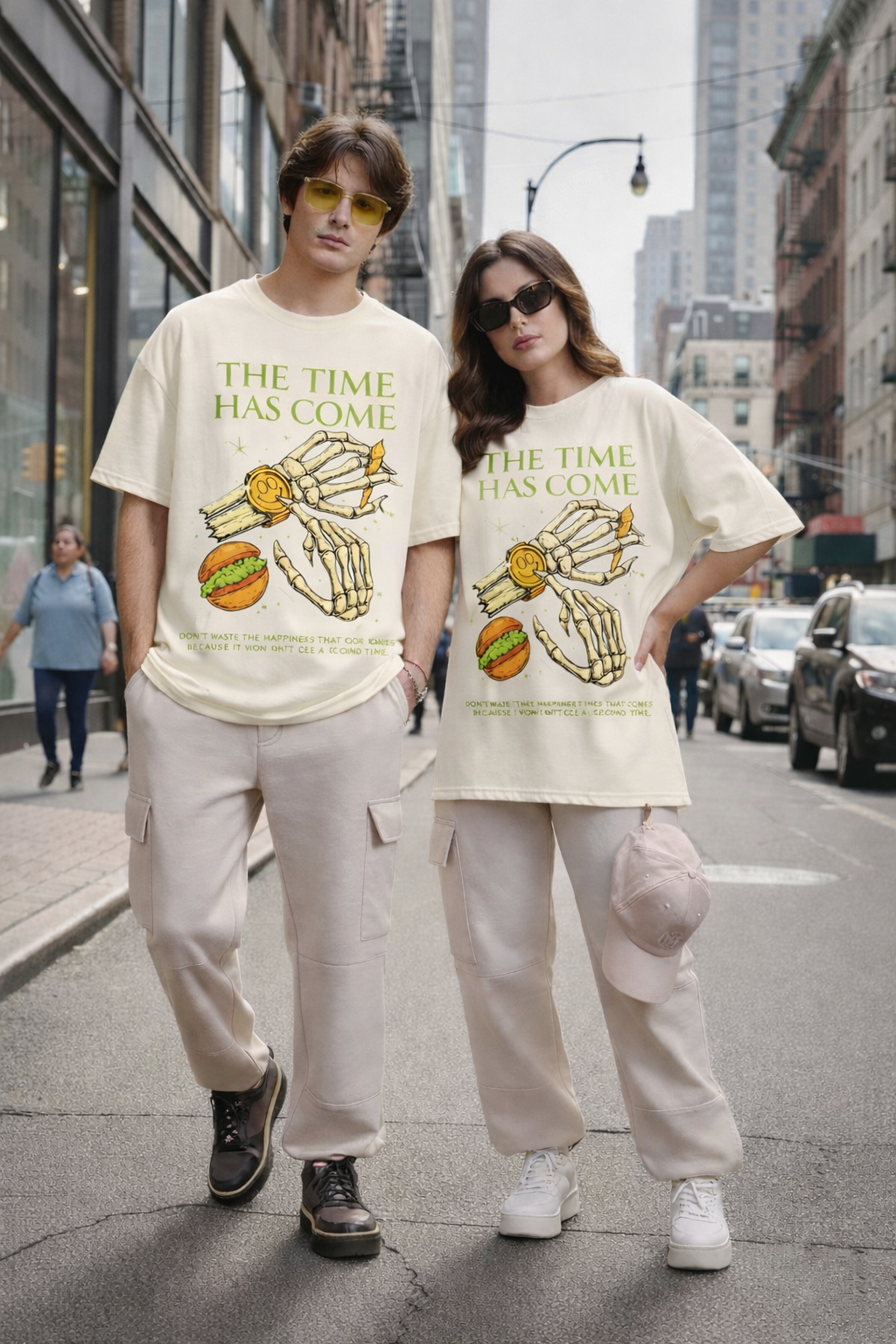 POLO OVERSIZE "THE TIME HAS COME"